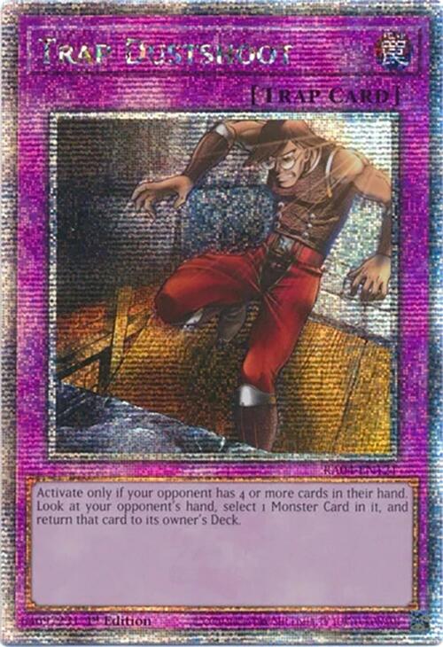 Trap Dustshoot [RA04-EN121] Quarter Century Secret Rare | Total Play