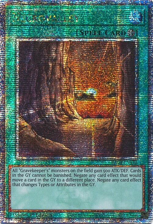 Necrovalley [RA04-EN122] Quarter Century Secret Rare | Total Play