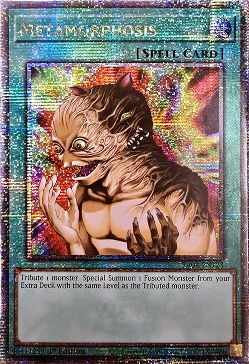Metamorphosis [RA04-EN123] Quarter Century Secret Rare | Total Play