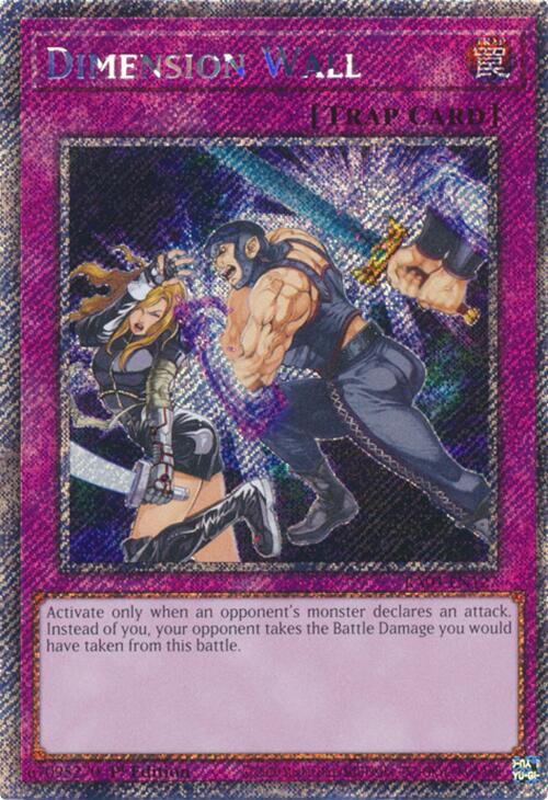Dimension Wall [RA04-EN127] Platinum Secret Rare | Total Play