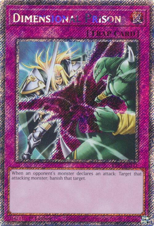 Dimensional Prison [RA04-EN132] Platinum Secret Rare | Total Play
