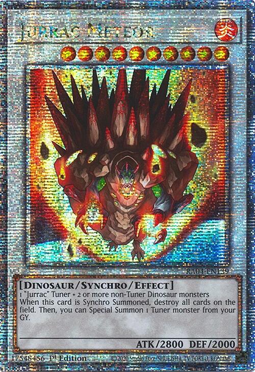 Jurrac Meteor [RA04-EN139] Quarter Century Secret Rare | Total Play