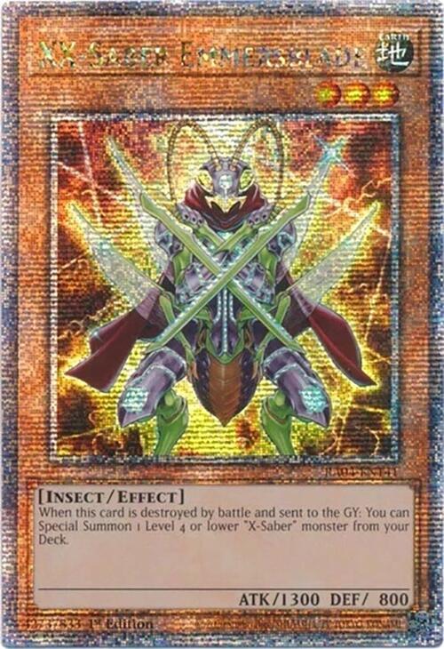 XX-Saber Emmersblade [RA04-EN141] Quarter Century Secret Rare | Total Play