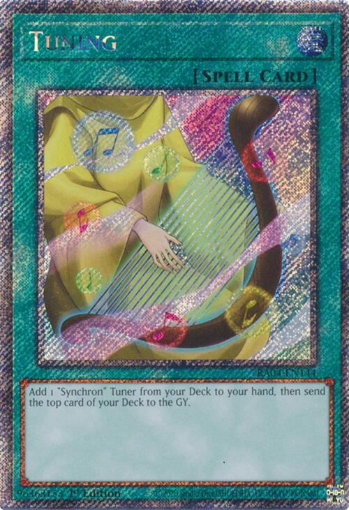 Tuning [RA04-EN144] Platinum Secret Rare | Total Play