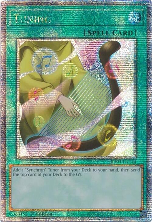 Tuning [RA04-EN144] Quarter Century Secret Rare | Total Play