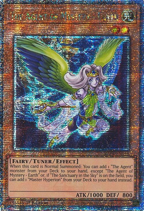 The Agent of Mystery - Earth [RA04-EN146] Quarter Century Secret Rare | Total Play