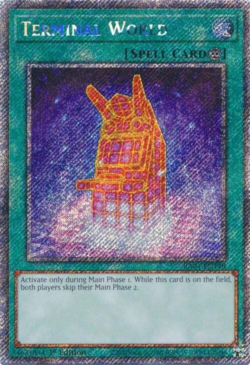 Terminal World [RA04-EN148] Platinum Secret Rare | Total Play