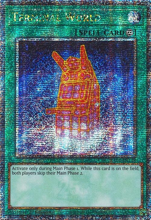 Terminal World [RA04-EN148] Quarter Century Secret Rare | Total Play