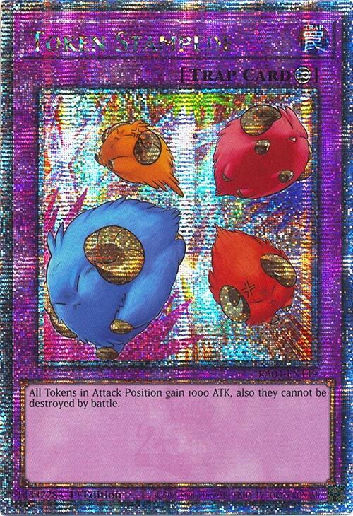 Token Stampede [RA04-EN149] Quarter Century Secret Rare | Total Play