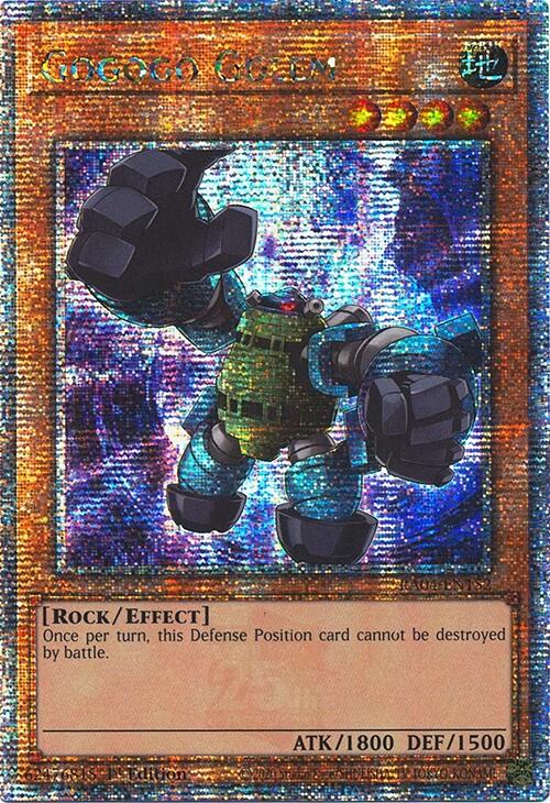 Gogogo Golem [RA04-EN152] Quarter Century Secret Rare | Total Play