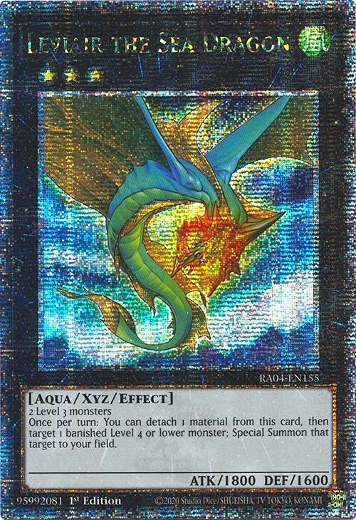 Leviair the Sea Dragon [RA04-EN155] Quarter Century Secret Rare | Total Play