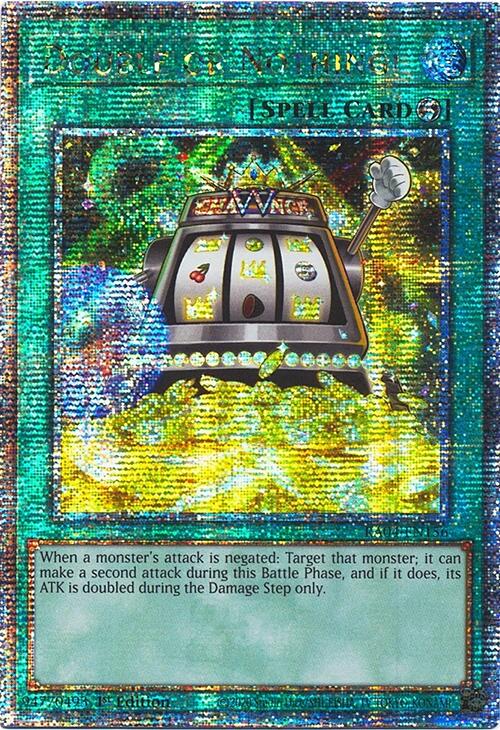 Double or Nothing! [RA04-EN156] Quarter Century Secret Rare | Total Play