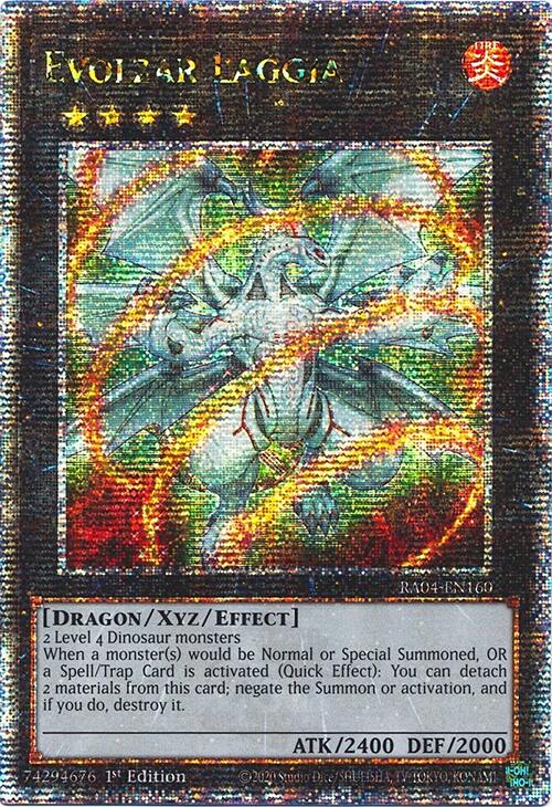 Evolzar Laggia [RA04-EN160] Quarter Century Secret Rare | Total Play