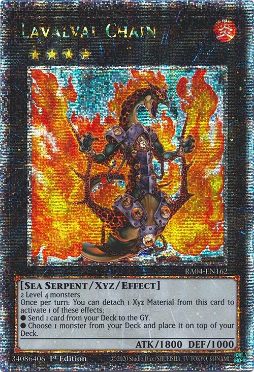 Lavalval Chain [RA04-EN162] Quarter Century Secret Rare | Total Play