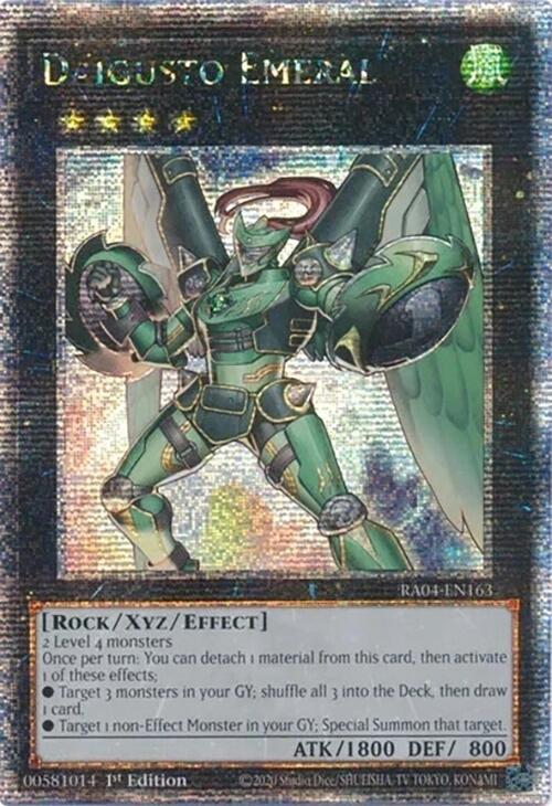 Daigusto Emeral [RA04-EN163] Quarter Century Secret Rare | Total Play