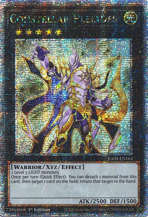 Constellar Pleiades [RA04-EN164] Quarter Century Secret Rare | Total Play