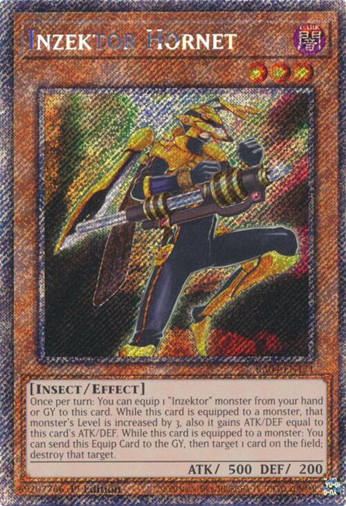 Inzektor Hornet [RA04-EN171] Platinum Secret Rare | Total Play