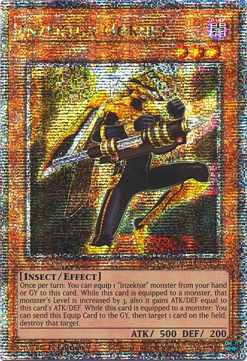 Inzektor Hornet [RA04-EN171] Quarter Century Secret Rare | Total Play