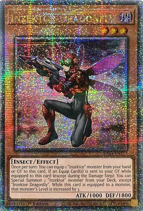 Inzektor Dragonfly [RA04-EN172] Quarter Century Secret Rare | Total Play