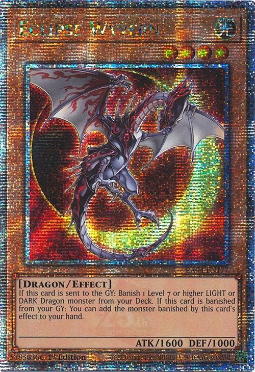 Eclipse Wyvern [RA04-EN177] Quarter Century Secret Rare | Total Play