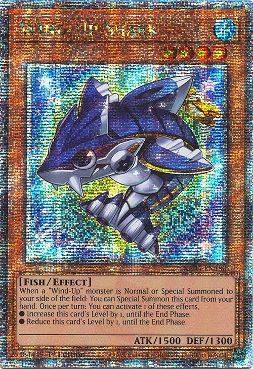 Wind-Up Shark [RA04-EN180] Quarter Century Secret Rare | Total Play