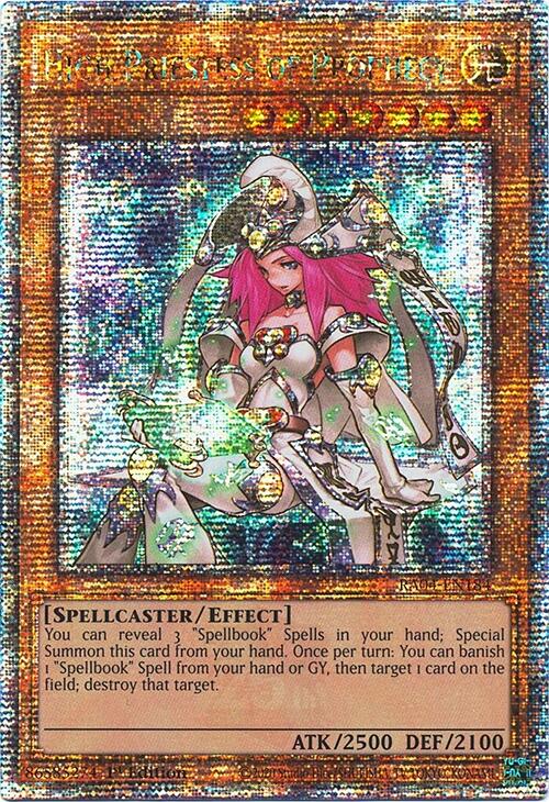 High Priestess of Prophecy [RA04-EN184] Quarter Century Secret Rare | Total Play