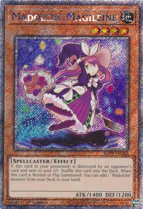 Madolche Magileine [RA04-EN185] Platinum Secret Rare | Total Play