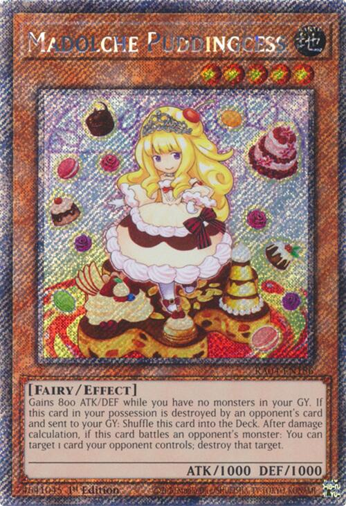 Madolche Puddingcess [RA04-EN186] Platinum Secret Rare | Total Play