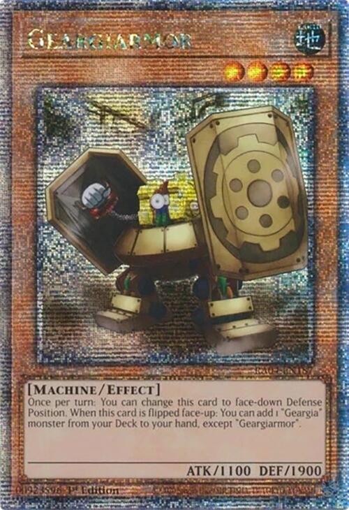 Geargiarmor [RA04-EN187] Quarter Century Secret Rare | Total Play
