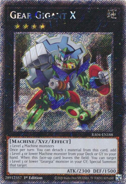 Gear Gigant X [RA04-EN188] Platinum Secret Rare | Total Play