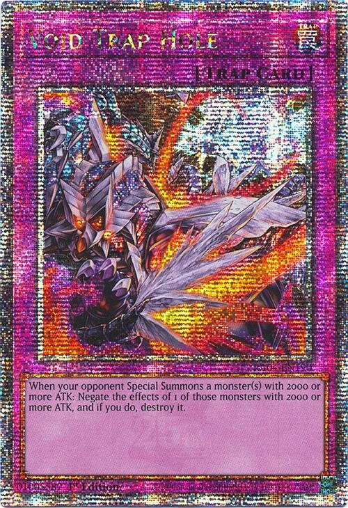 Void Trap Hole [RA04-EN190] Quarter Century Secret Rare | Total Play