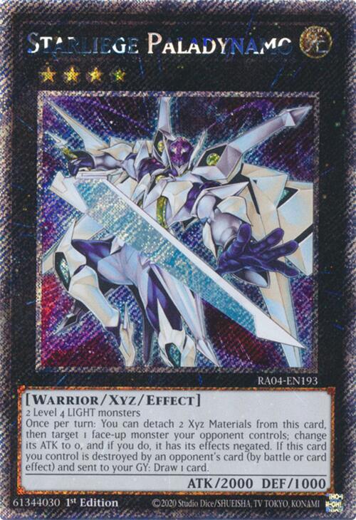 Starliege Paladynamo [RA04-EN193] Platinum Secret Rare | Total Play