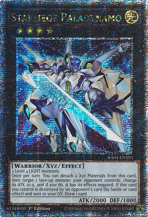 Starliege Paladynamo [RA04-EN193] Quarter Century Secret Rare | Total Play
