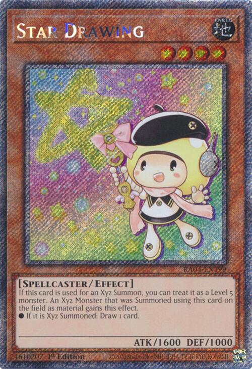 Star Drawing [RA04-EN199] Platinum Secret Rare | Total Play