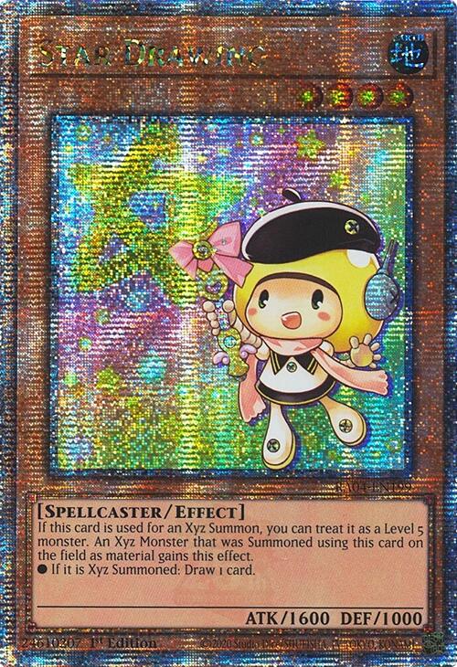 Star Drawing [RA04-EN199] Quarter Century Secret Rare | Total Play