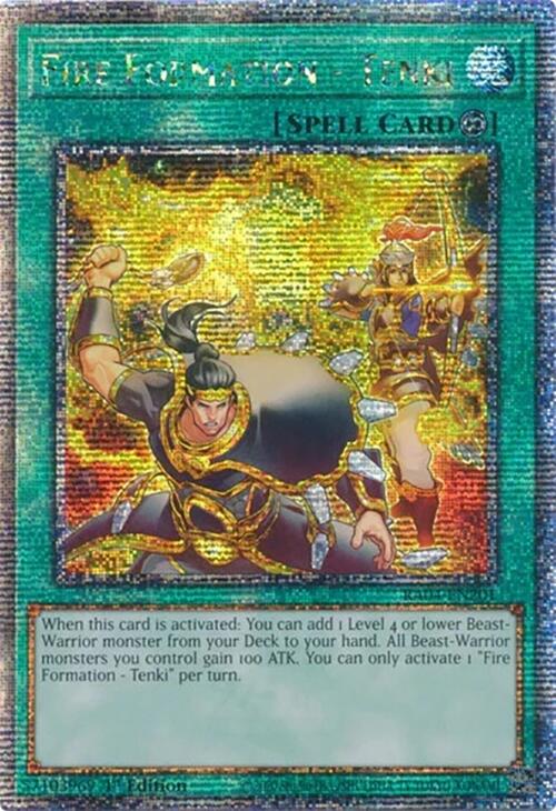 Fire Formation - Tenki [RA04-EN201] Quarter Century Secret Rare | Total Play