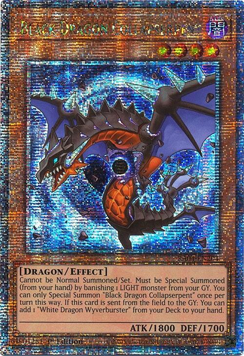 Black Dragon Collapserpent [RA04-EN204] Quarter Century Secret Rare | Total Play