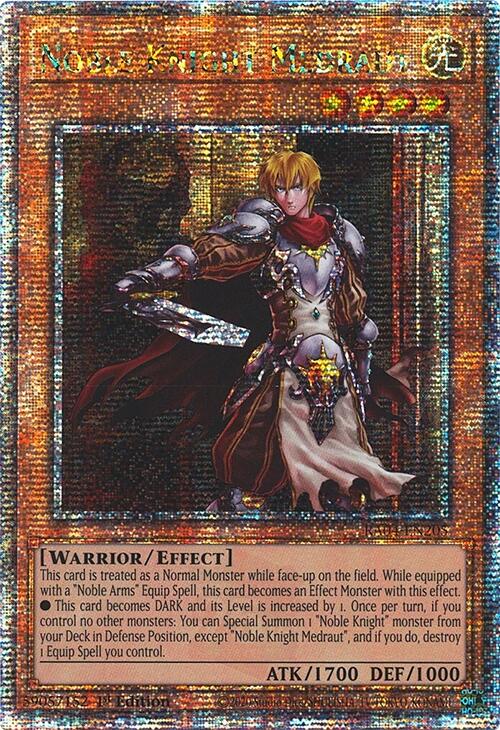Noble Knight Medraut [RA04-EN205] Quarter Century Secret Rare | Total Play