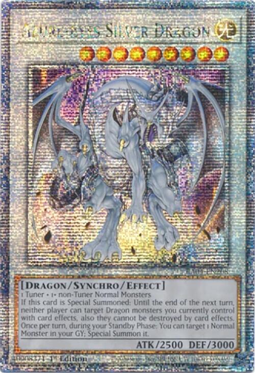 Azure-Eyes Silver Dragon [RA04-EN208] Quarter Century Secret Rare | Total Play