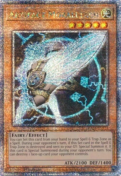Artifact Moralltach [RA04-EN214] Quarter Century Secret Rare | Total Play