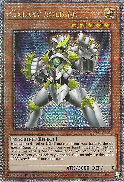 Galaxy Soldier [RA04-EN219] Quarter Century Secret Rare | Total Play