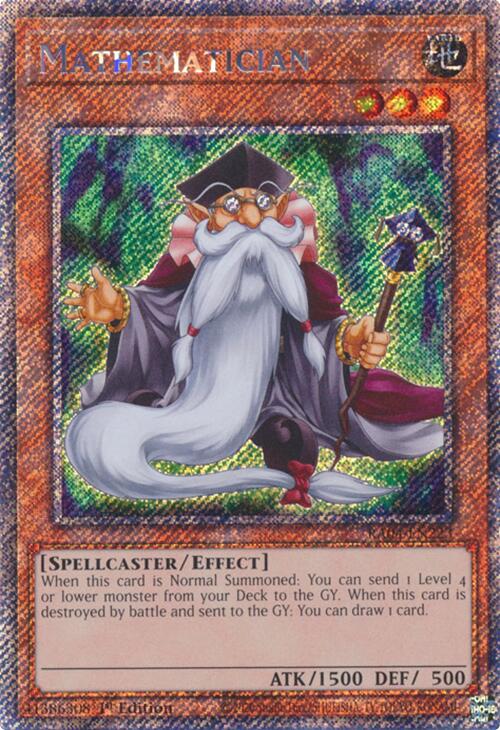 Mathematician [RA04-EN223] Platinum Secret Rare | Total Play