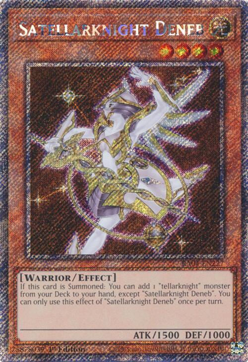 Satellarknight Deneb [RA04-EN227] Platinum Secret Rare | Total Play