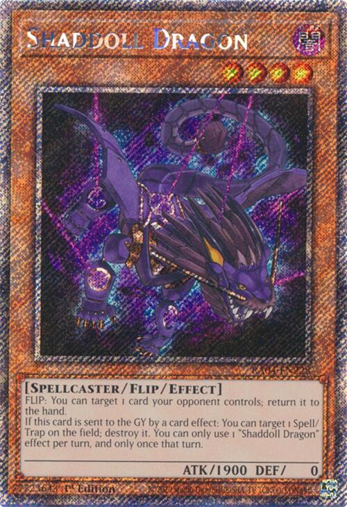 Shaddoll Dragon [RA04-EN228] Platinum Secret Rare | Total Play