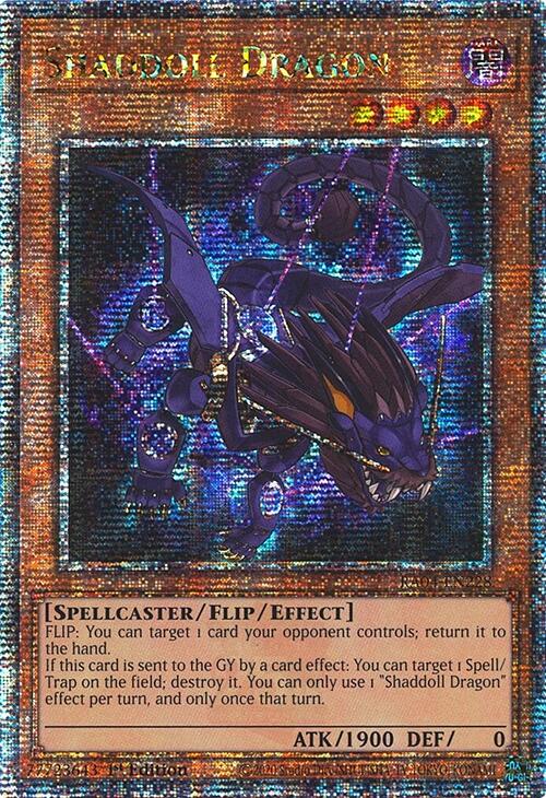 Shaddoll Dragon [RA04-EN228] Quarter Century Secret Rare | Total Play