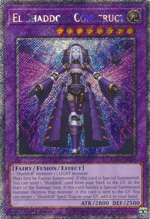 El Shaddoll Construct [RA04-EN229] Platinum Secret Rare | Total Play