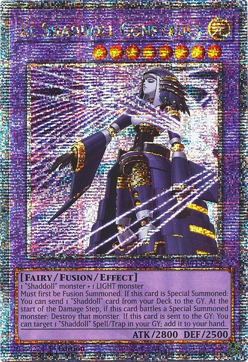 El Shaddoll Construct (Alternate Art) [RA04-EN229] Quarter Century Secret Rare | Total Play