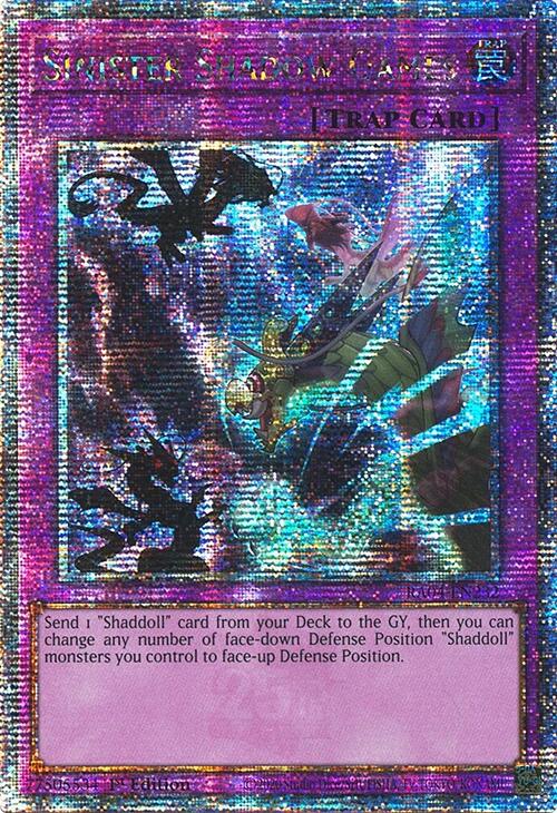 Sinister Shadow Games [RA04-EN232] Quarter Century Secret Rare | Total Play