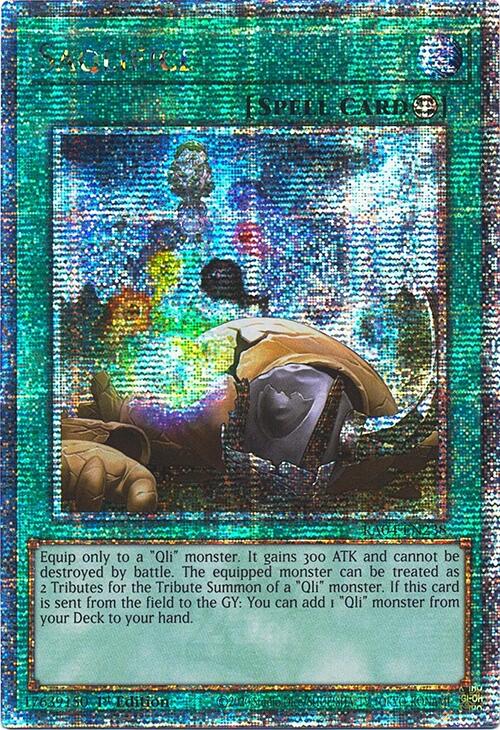 Saqlifice [RA04-EN238] Quarter Century Secret Rare | Total Play
