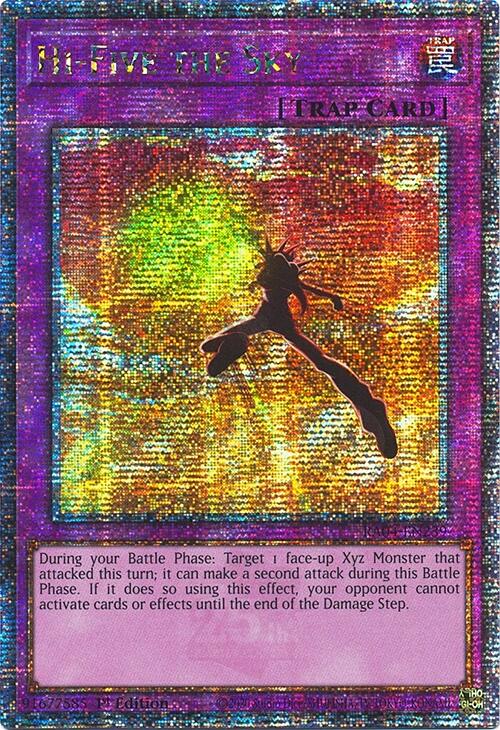 Hi-Five the Sky [RA04-EN239] Quarter Century Secret Rare | Total Play